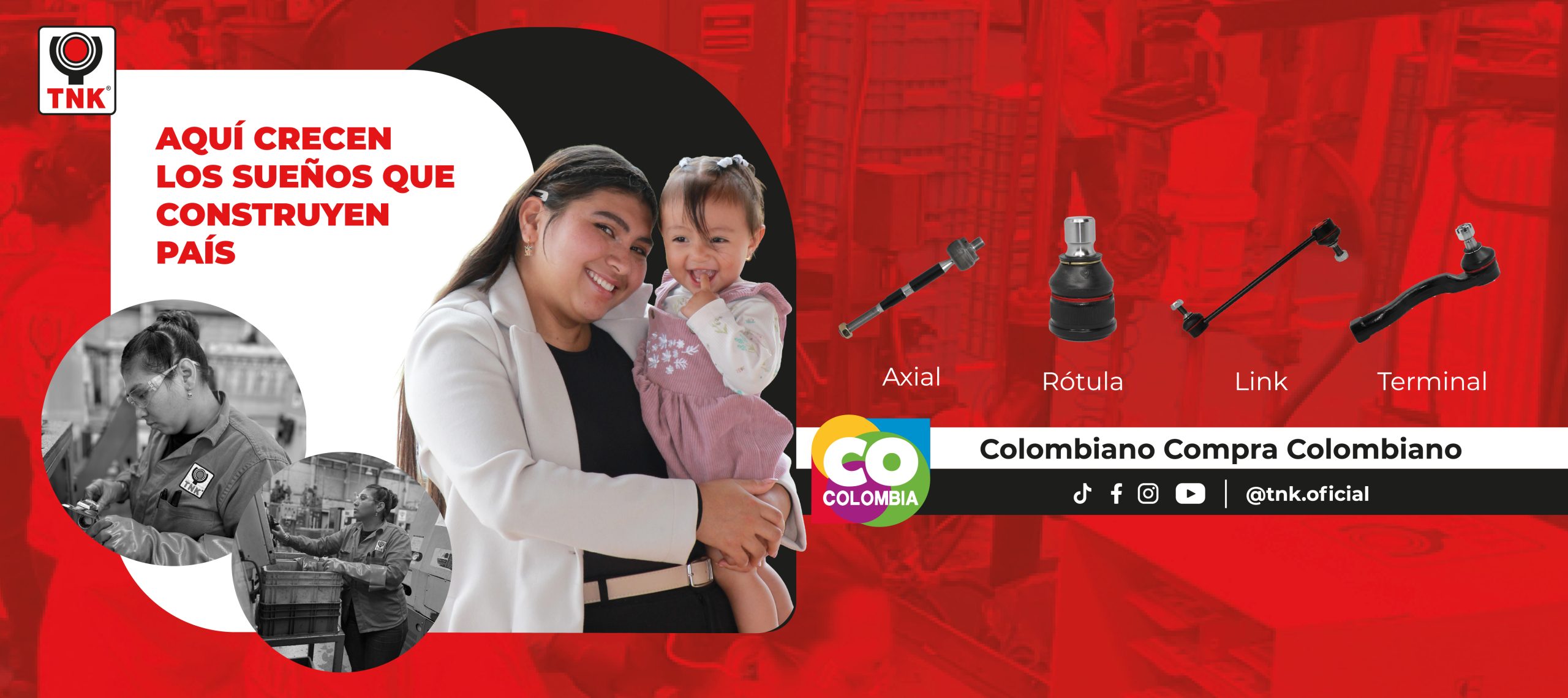 TNK: el motor que impulsa a Colombia y el bienestar de sus familias